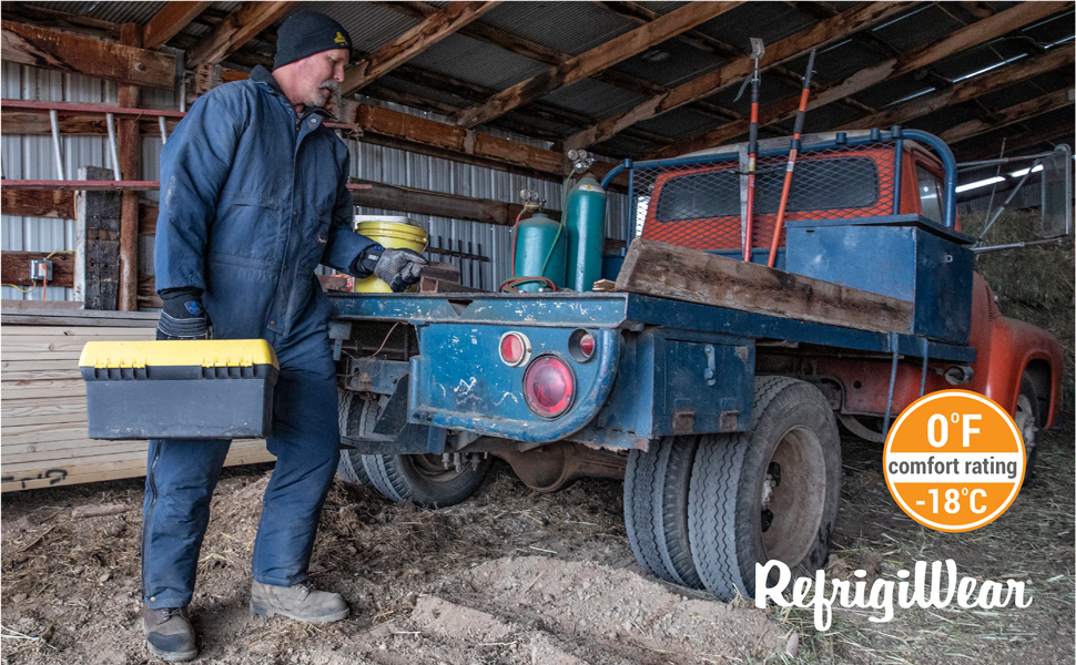 Work in comfort. Lightweight, warm and built with a Taslon nylon outershell for less bulk and better movement.