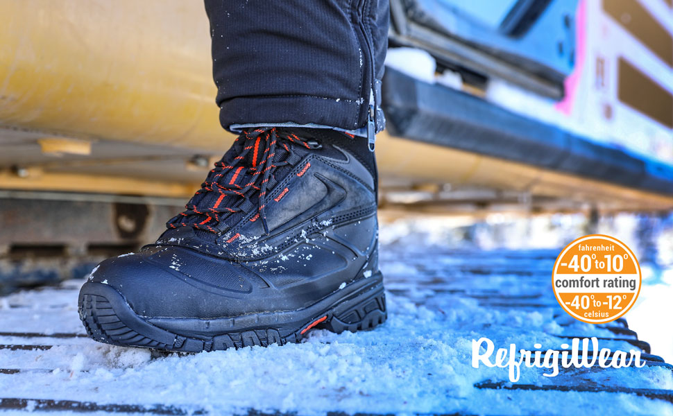 PolarForce Max Boots in the snow