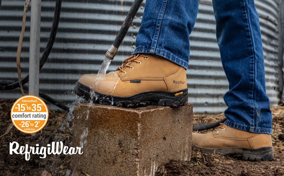 Hose running on the Ice Viking boot