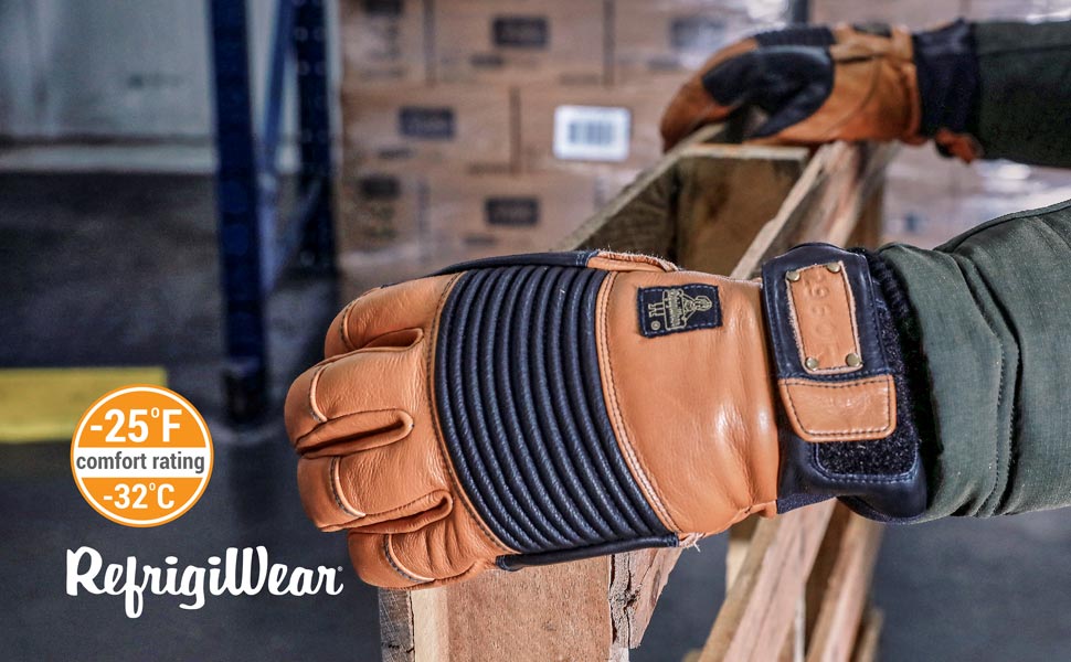 Close up of the RefrigiWear 54 Gold Glove